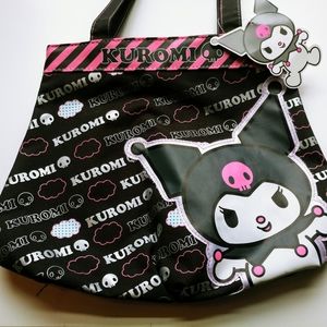 NWT Kuromi Vinyl Tote Bag